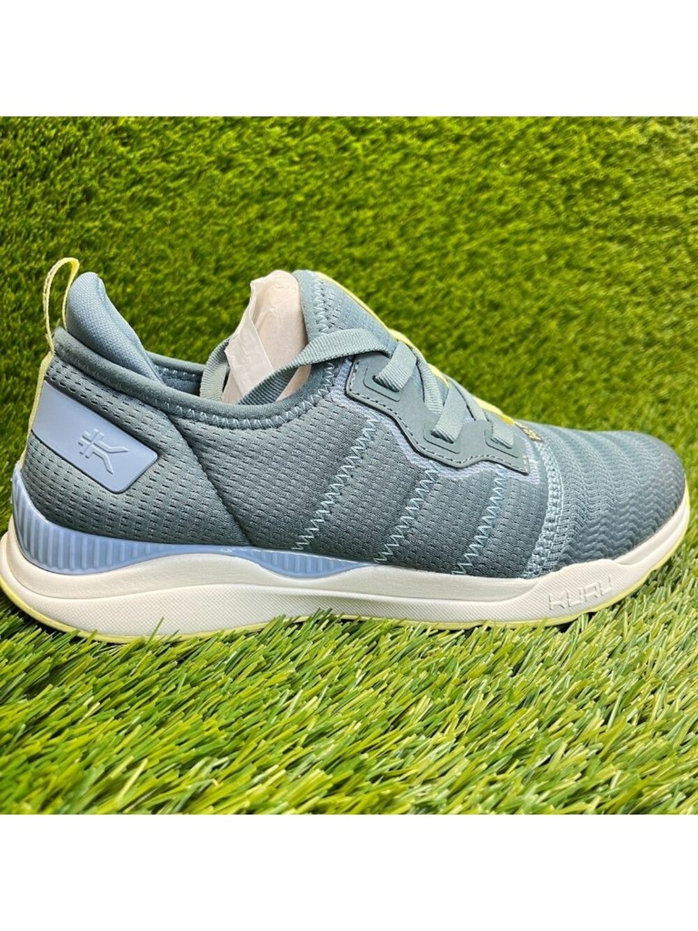 Kuru Stride Move Womens Size 8.5 Blue White Athletic Running Shoes Sneakers